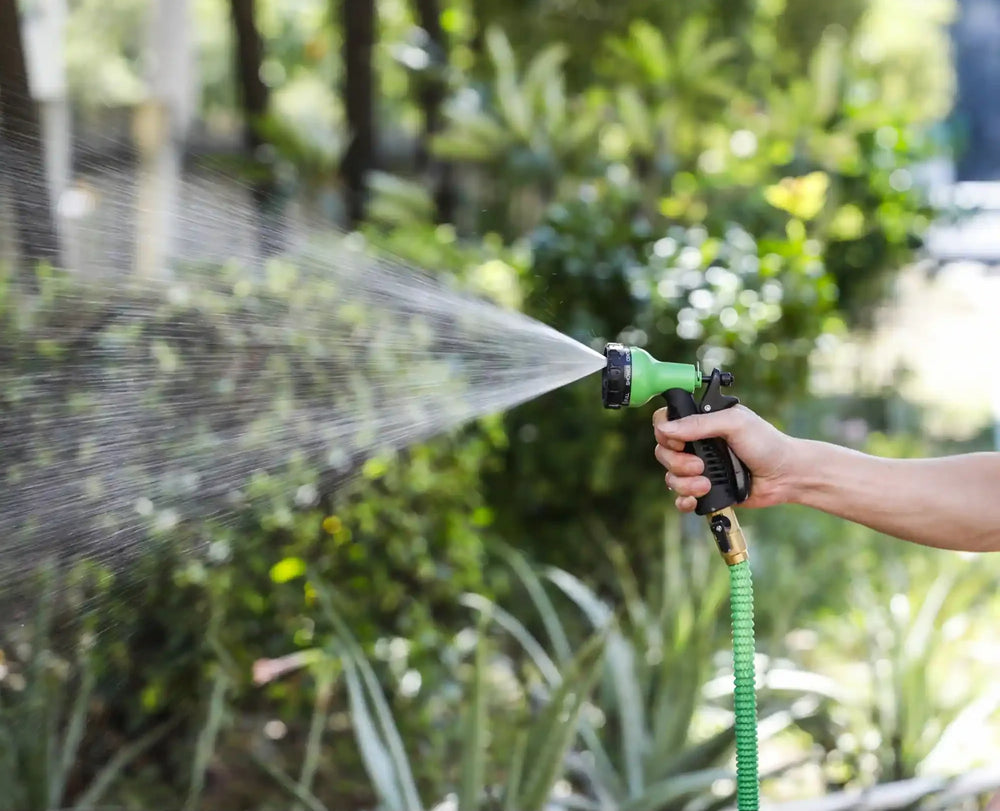 Attach spray nozzles